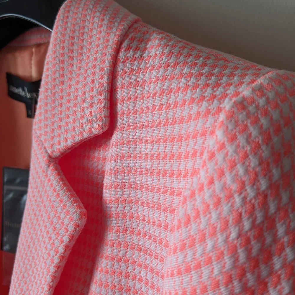 NWT Nanette Lepore Blazer Size (8) Tangerine - Picture 5 of 16